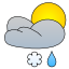 Sleet showers Sleet showers